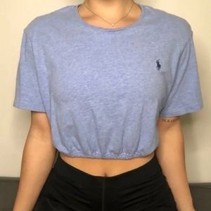💙 POLO RALPH CROP TOP TSHIRT M 💙
